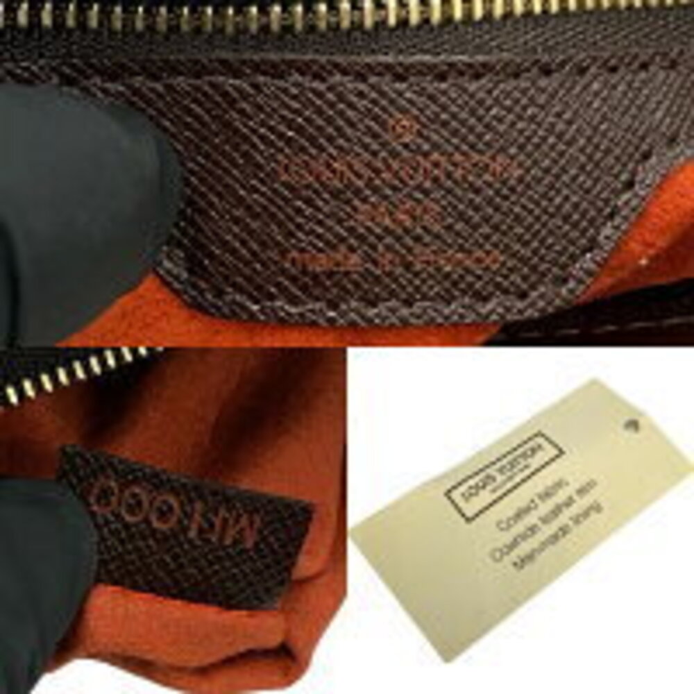 Louis Vuitton Venice Damier Leather Handbag Tote Bag Brown - Picture 3 of 8